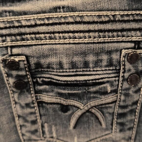 Frankie Malone Jeans women's 38 denim blue‎ bootcut - Picture 4 of 16